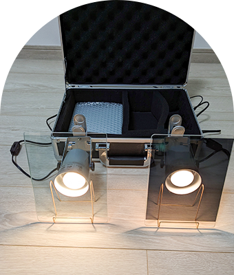 まずは体験キットで実際に体感することができます